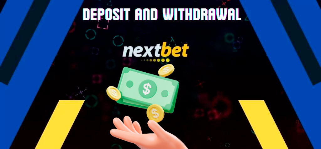 NextBet provides safe and convenient payment methods